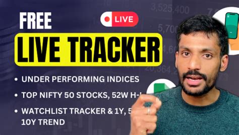 Nifty 50 Stocks Tracker - FREE