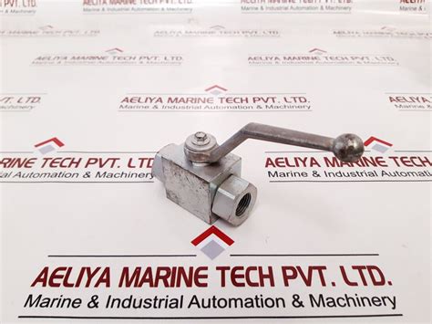 Gemels Ge2 G1/2 Dn13 Pn500 Ball Valve – Aeliya Marine Tech