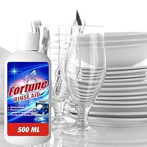 FORTUNE DISHWASHER STARTER COMBO - Dishwasher Detergent 1kg (Pack of 1 ...
