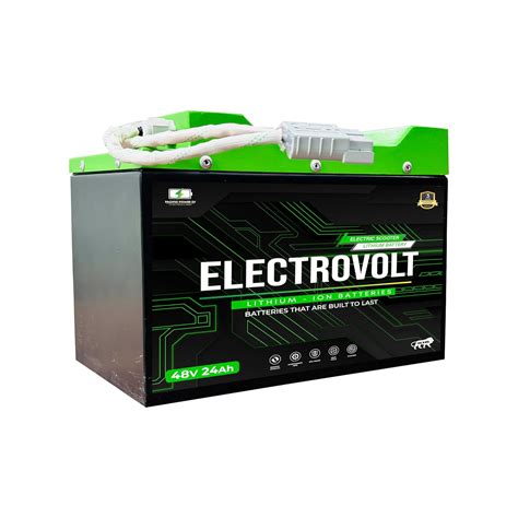 Electrovolt 48V 24Ah Lithium Ion Battery for Electric Scooters | 48V ...