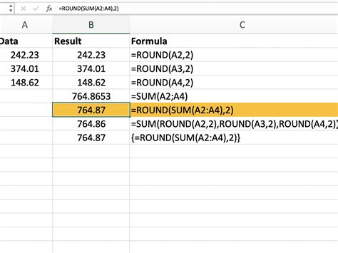 How To Sum A Column In Excel Shortcut - Design Talk