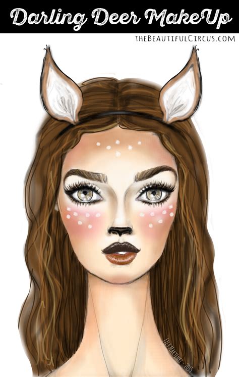 Deer Makeup Tutorial 的图像结果