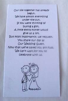 Wording For Asking For Money As A Wedding Gift by 50 Small Wedding Gift Poem Cards Asking For Money Wording For Asking For Money As A Wedding Gift