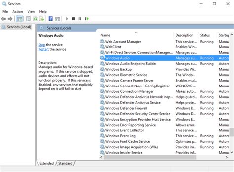 Image result for Audio Service Not Running Windows 10
