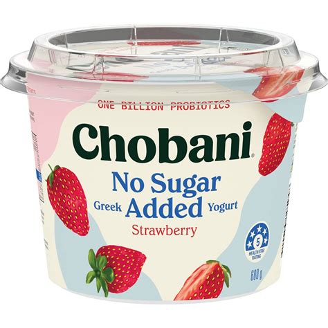 Chobani Yogurt, Greek, Nonfat, Zero Sugar, Strawberry, 45% OFF