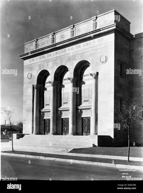 Temple Israel in Minneapolis was designed by Kammerdiener for the ...