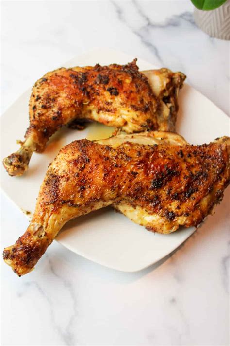 Air Fryer Chicken Leg Quarters - BeeyondCereal