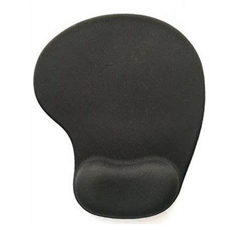 Buy Mouse Pad With Gel Wrist Support - Black in Pakistan | Laptab