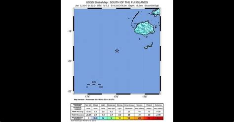 Magnitude 7.2 earthquake reported near Fiji, tsunami alert issued | FOX ...