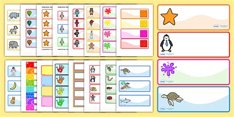 👉 Name Labels for Kids Pack | Primary Resources | Twinkl