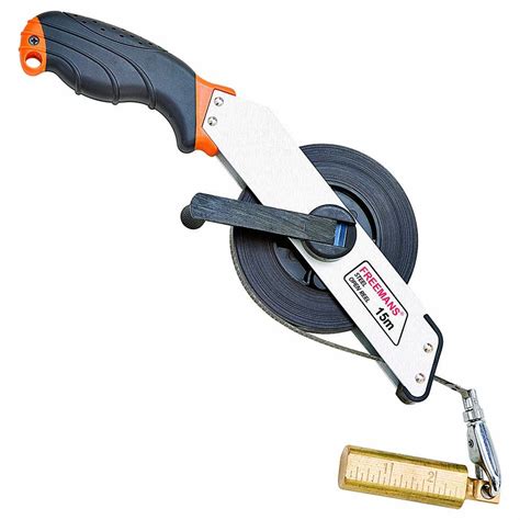 FREEMANS 15m:13mm Stainless Steel Open Reel Dip Measuring Tape - 15m ...