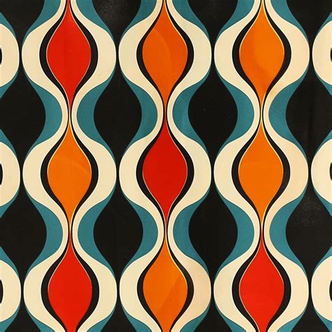 12 1960s Wallpaper Patterns - PNG Format - Etsy