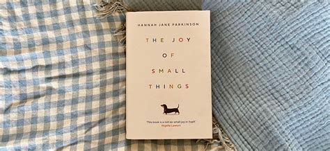 Review: The Joy of Small Things by Hannah Jane Parkinson | Piglet in Bed UK