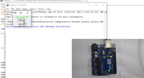Image result for Interface Python Arduino