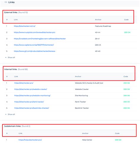 Anchor Text Checker | Accurate Detection Anchors on Webpages