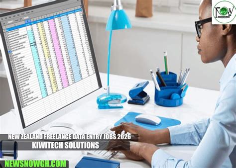 New Zealand Freelance Data Entry Jobs 2026 | KiwiTech Solutions - NewNowGh