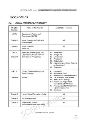 Image result for Plus One Economics Syllabus