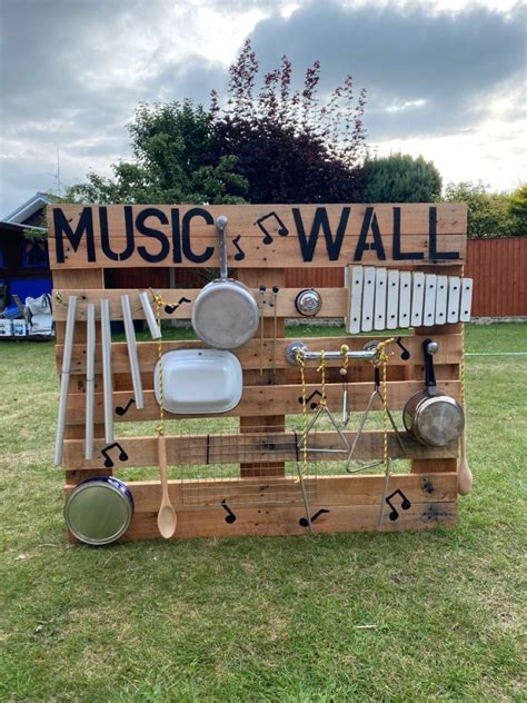 Music wall eyfs outdoor area | Diy outdoor music activities, Outdoor ...