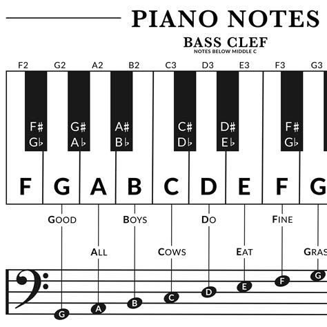Image result for Beginner Piano Notes