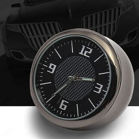Buy MIZZEO Mini Vehicle Dashboard Clock & AC Vent Car Clock, Analogue ...