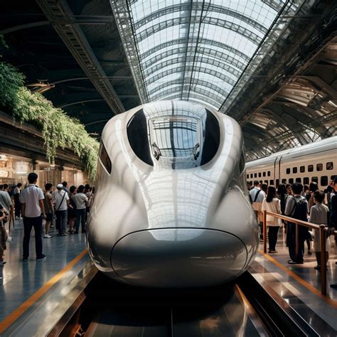 New concept of Japanese high-speed trains (Photo)