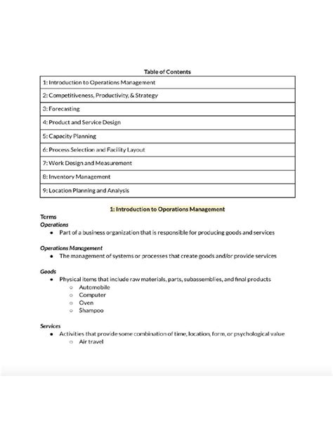 Image result for Operations Management PDF