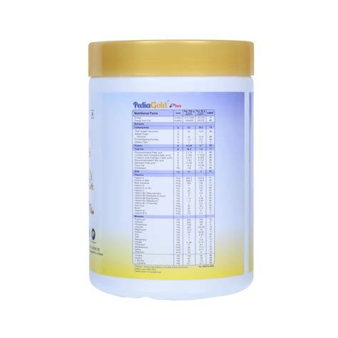 Pedia Gold Plus Vanilla Nutrition Drink Tin of 400g - Cureka