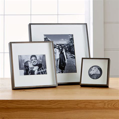 Brushed Antique Bronze 8x10 Frame | Crate and Barrel KSA