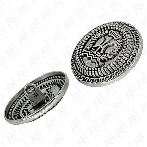 Heraldic Symbol Design Buttons | 18mm(28L) & 22mm(34L) – Ani Accessories