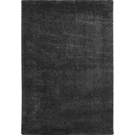 Hochflor Teppich Anthrazit 230 x 160 x 4 cm | Aosom.de