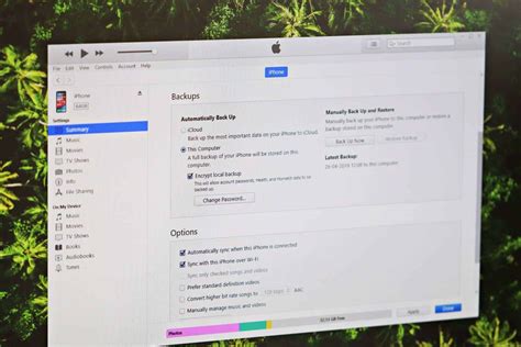 How to Backup iPhone to Computer Using iTunes 的图像结果