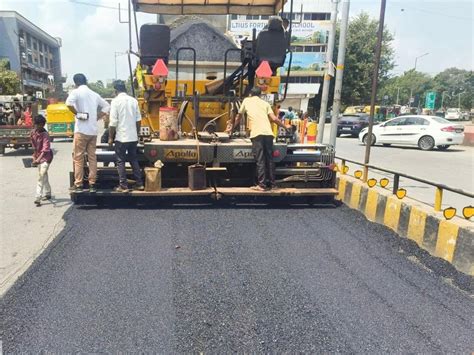 Nadiad National Highway 64 Dandi Road Repair Work Start