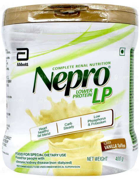 Nepro Lp Vanilla Toffee Powder 400 Gm - Uses, Side Effects, Dosage ...