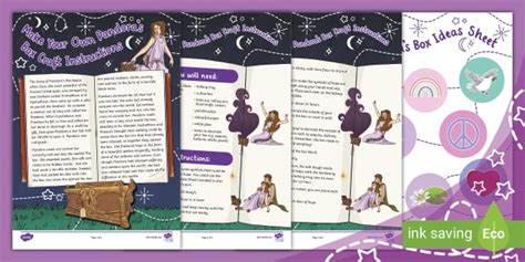 Make Your Own Pandora's Box Craft Instructions - Twinkl