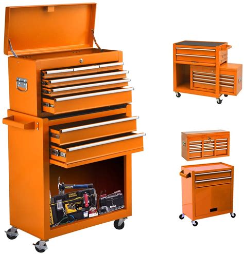 Buy High Capacity 8-Drawer Rolling Tool Chest with Wheels and Drawers ...