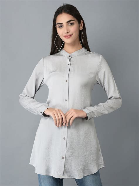 Canoe Women Mandarin Collar Tunic – CANOE TRENDS