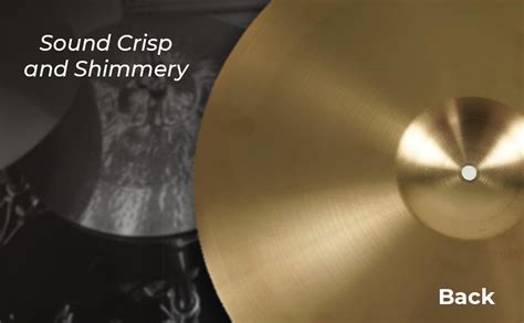 Wambooka Cymbals HCS Flat Splash 10 Inch (25.4 cm) Traditional Alloy ...