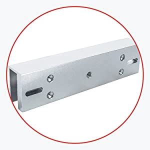 Time Office U Bracket for 600LBS EM Lock(Silver) : Amazon.in: Home ...