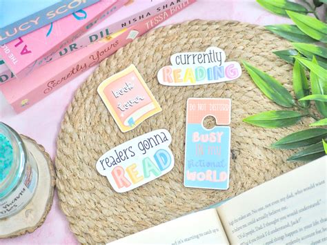 Book Lovers Sticker Pack - Set of 4 – Scintillare