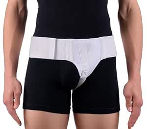Buy FlexaMed Left Side Inguinal Groin Hernia Truss with Compression Pad ...