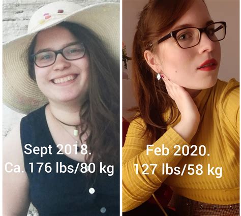 F/20/5'1"/1,55. [176 lbs/80kg > 127 lbs/58 kg = 49 lbs/22 kg] Time to ...