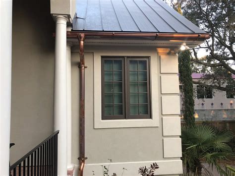 Copper Color Aluminum Gutters at Melva Rainey blog