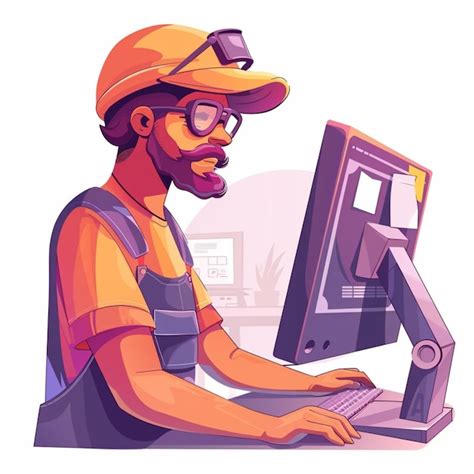 Image result for Computer Engineering Guy Drawing