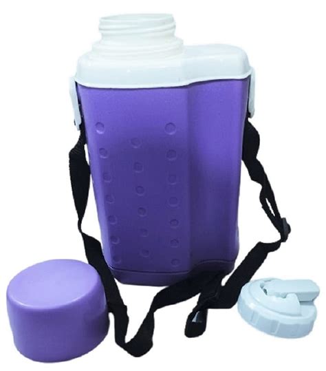Water Bottle -1000 ml with Cup, Stopper and Belt VOLGA Model
