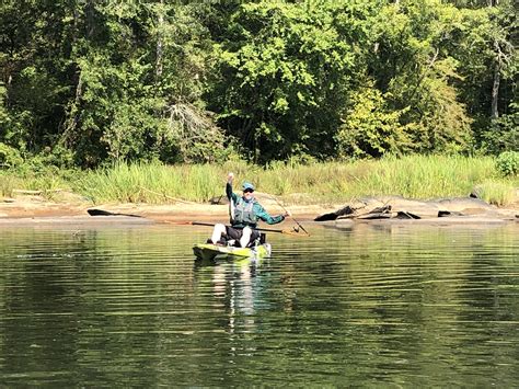 First fish with the new kayak. Sorry for the poor pic. Caught near ...