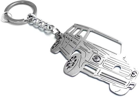 Buy Stainless Steel Keychain suitable for Mercedes Benz G-class W464 ...