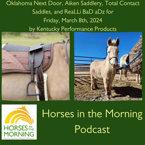 Oklahoma Next Door, Aiken Saddlery, Total Contact Saddles, and ReaLLi ...