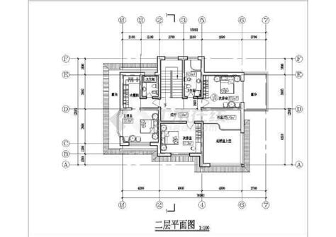 【总平面布置图】某农村二层小型别墅建筑方案设计图_cad图纸下载_土木在线