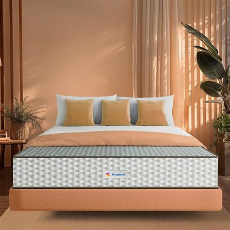 Sleepwell Dual Pro Profiled Foam Reversible 5-inch Double Size Bed ...