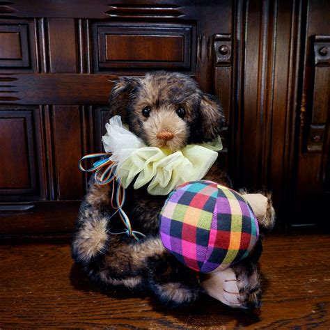 作家物 アーティストベア チュールにボール ピエロみたいなテディベア | Sputonic